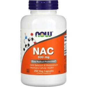 NAC (N-Acetyl Cysteine), 600 Mg, 250 Veg Capsules