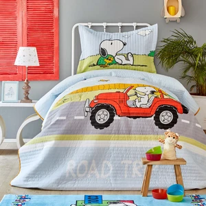 By Karaca Home Snoopy Road Trip Yatak Örtüsü Seti