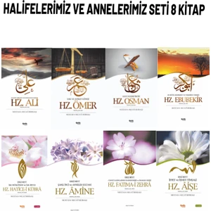 Halifelerimiz ve Annelerimiz Seti 8 Kitap - Mustafa Necati Bursalı