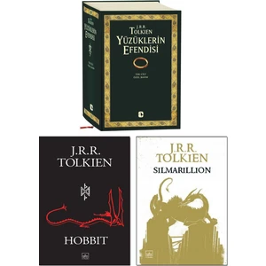 Yüzüklerin Efendisi Tek Cilt Özel Basım - Hobbit - Silmarillion - J.R.R.  Tolkien – 3’lü Fantastik Roman Kitap Seti