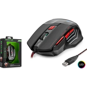 Novator HDG30 Mouse Kablolu Oyun USB Ledli 3200 Dpı