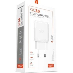 Qc3 Tüm Telefonlara Uyumlu 3.0 Amper 18W Hızlı Şarj Başlığı (Orjinal 3.0 Amper )