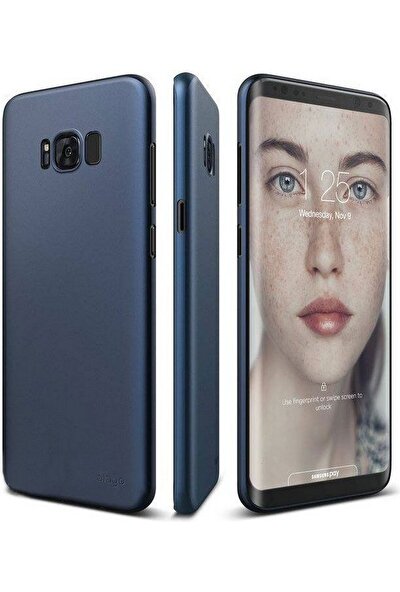 Elago Elago Inner Core Samsung Galaxy S8 Plus Indigo Mavi Rubber Kılıf