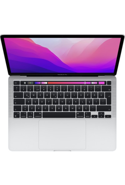 Apple MacBook Pro M2 Çip 8GB 256GB SSD macOS 13" Taşınabilir Bilgisayar Gümüş MNEP3TU/A