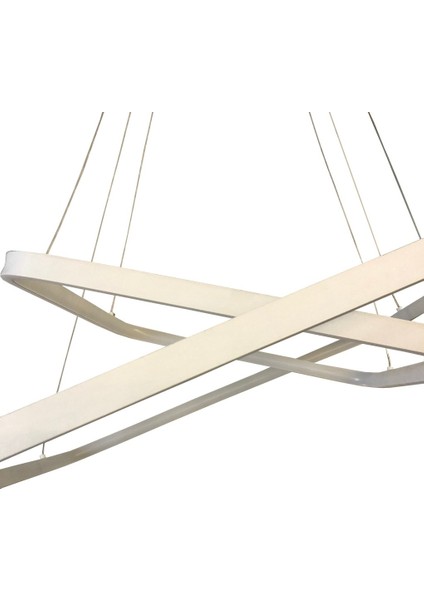 TRA30014 Eco 60*60 cm LED Avize Sarkıt Ovalköşe 2kare - Işık Rengi 3000K Sıcak Beyaz fırsatları
