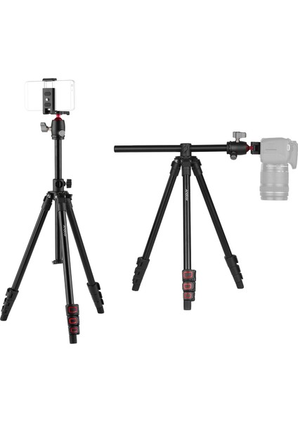 Q160H Taşınabilir Kamera Tripod Yatay Montajlı(Yurt Dışından)