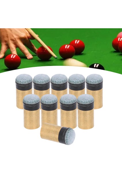 10 Parça Snooker Bilardo Işaret Uçları Tip Üzerinde Vidalı Bakır 12MM (Yurt Dışından)