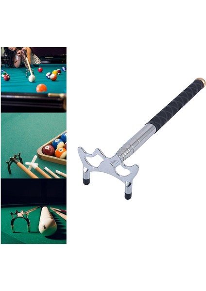 Uzatılabilir Bilardo Işareti Sopa Köprü Kafası (Yurt Dışından)