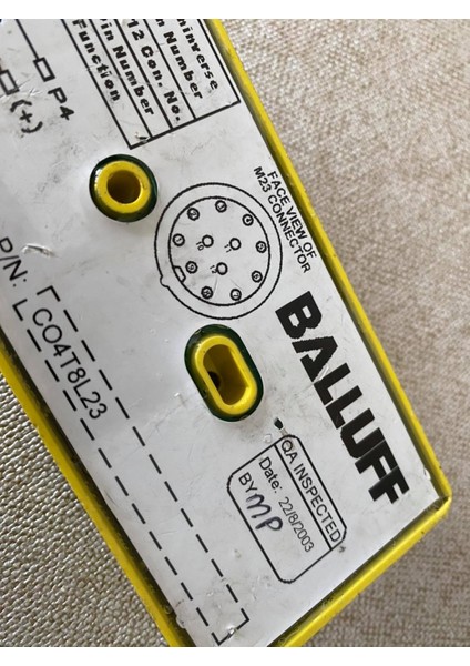 M23/M12 Konnektör 8 Yollu Bağlantı Kutusu - Pasif Dağıtıcı Kutu