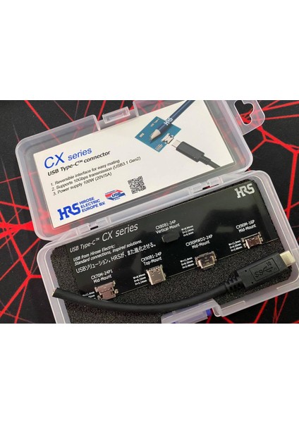 Hırose Cx Serisi USB Type C Konnektör