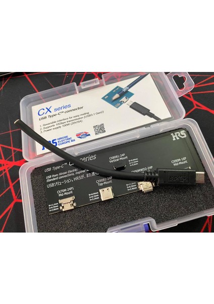 Hırose Cx Serisi USB Type C Konnektör