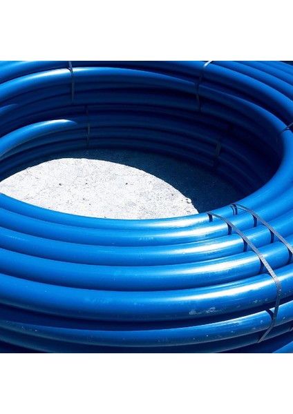 20 mm Mavi Kangal Boru Sulama Borusu 10 Atü (100 Metre)
