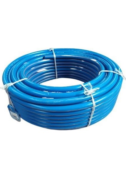 25 mm Mavi Kangal Boru Sulama Borusu 10 Atü (50 Metre)