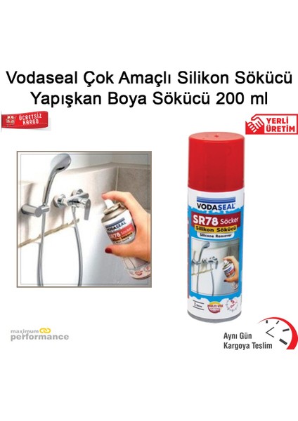 Çok Amaçlı Silikon Sökücü Yapışkan Boya Sökücü 200 ml