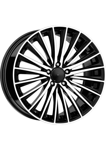 EMR-DY989-01 8.5X19"-5X112 ET38 66.6 Black Diamond Jant (4 Adet)