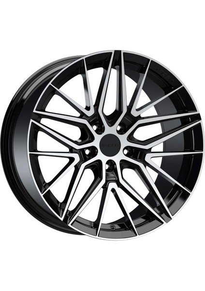 ARC-19193-16 9.5X19"-5X114.3 ET40 73.1 Black Diamond Jant (4 Adet)