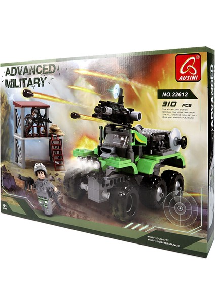 Adveanced Military Askeri Set 310 Parça modelleri