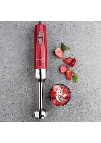 A444-04 Vertex Duo Blender Set Inox/kırmızı