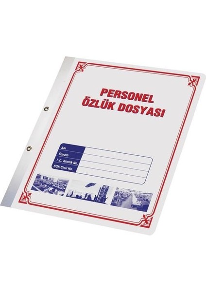 226 Personel Özlük Dosyası Kapsüllü 24 x 32 - 10 Adet