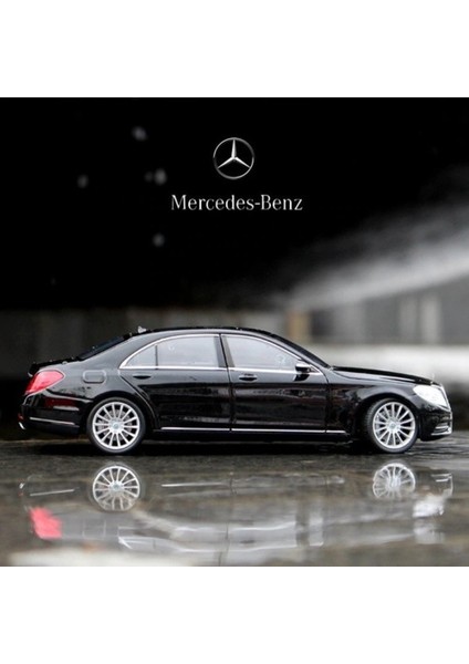 1/24 Ölçek Mercedes-Benz S Class Model Araba