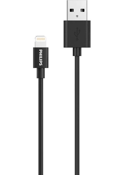 Mfi Apple Lisanslı DLC3106V Usb-A Lightning Şarj Kablosu 2m Siyah