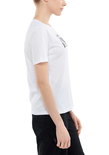 Mhw Logo Kadın Kısa Kollu T-Shirt