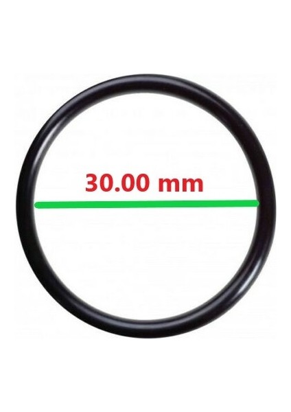 30,00X1,50 mm Nbr 70 Shore O-Ring (100 Adet)
