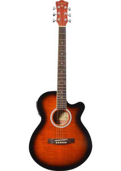 Gitar Akustik Extreme Sahne Gitarı (XAC45EQ4BS)