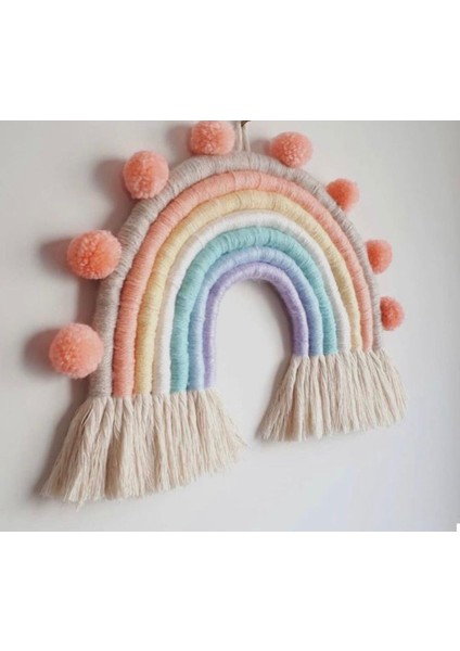 Gökkuşağı Makrome Avize modelleri