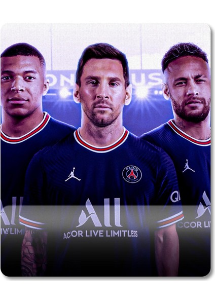 Messi Psg Bilek Destekli Mousepad Model - 1