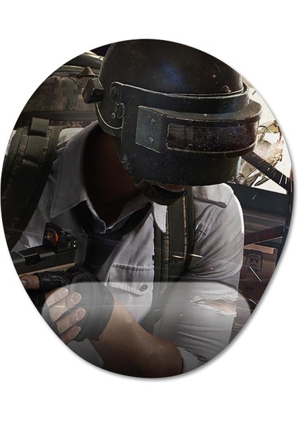 Pubg Bilek Destekli Mousepad Model - 3 Oval