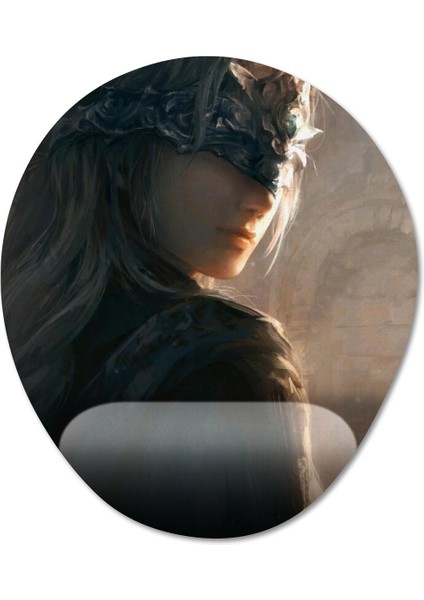 Dark Souls Bilek Destekli Mousepad Model - 5 Oval