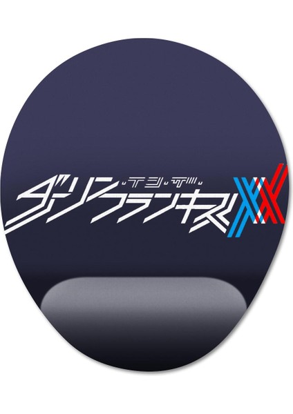 Darling In The Franxx Bilek Destekli Mousepad Model - 1 Oval