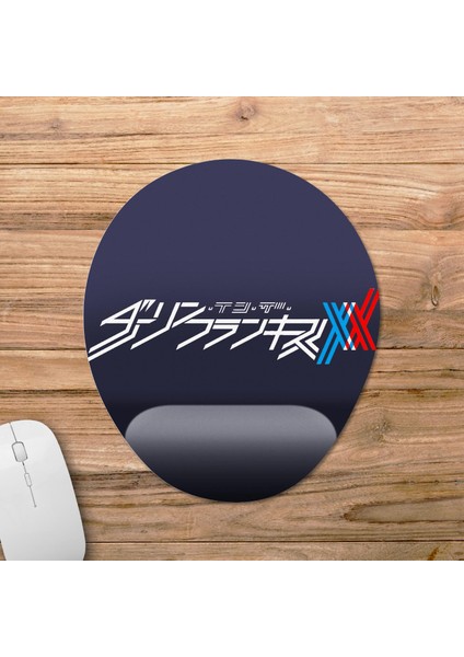 Darling In The Franxx Bilek Destekli Mousepad Model - 1 Oval fiyatları
