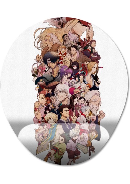Hunter x Hunter Bilek Destekli Mousepad Model - 2 Oval