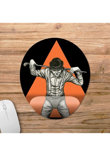 Otomatik Portakal Bilek Destekli Mousepad Model - 2 Oval