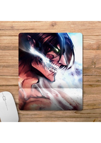Attack On Titan Bilek Destekli Mousepad Model - 5
