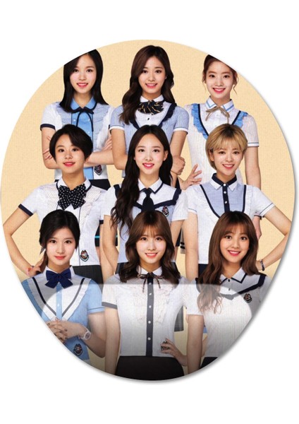 Twice Bilek Destekli Mousepad Model - 2 Oval