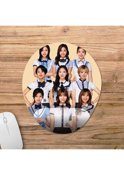 Twice Bilek Destekli Mousepad Model - 2 Oval fiyatları