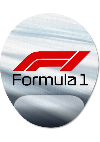 Formula 1 Bilek Destekli Mousepad Model - 1 Oval