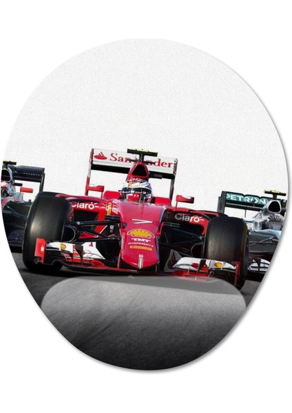 Formula 1 Bilek Destekli Mousepad Model - 6 Oval
