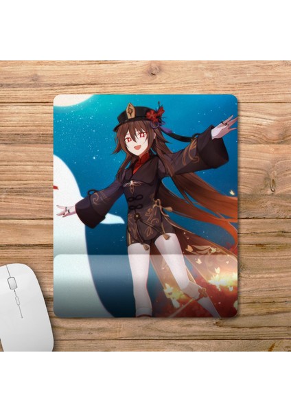 Hu Tao - Genshin Impact Bilek Destekli Mousepad Model - 4 fiyatları