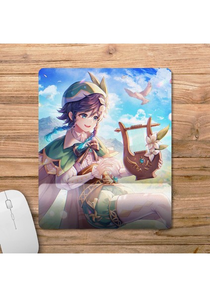 Venti - Genshin Impact Bilek Destekli Mousepad Model - 3 fiyatları