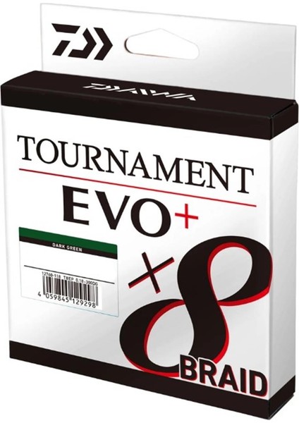 Tournament Evo+ 8b Dark Green Ip Misina 135 mt