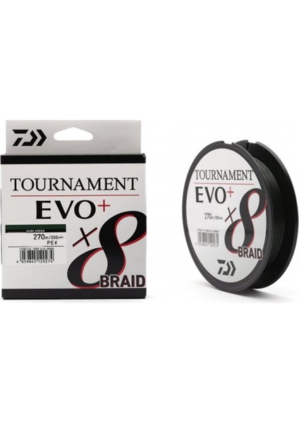 Tournament Evo+ 8b Dark Green Ip Misina 135 mt