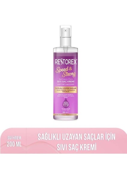 Sıvı Saç Kremi Sağlıklı Uzama Etkili 200 Ml