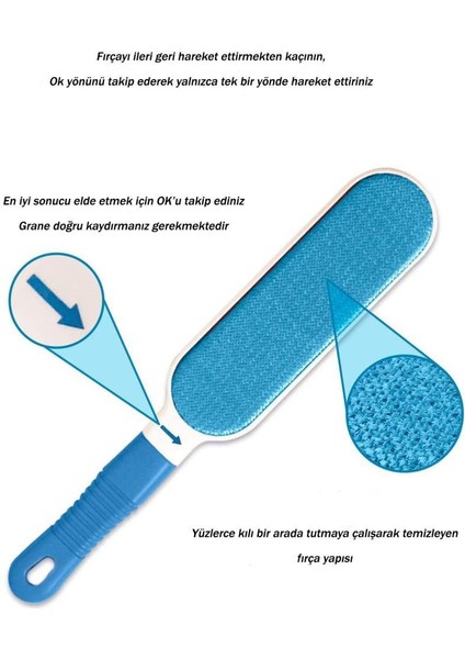 2'li Set Kedi-Köpek Tüy Toplama Fırça Seti + Kedi Köpek Tüy Toplama Eldiveni modelleri