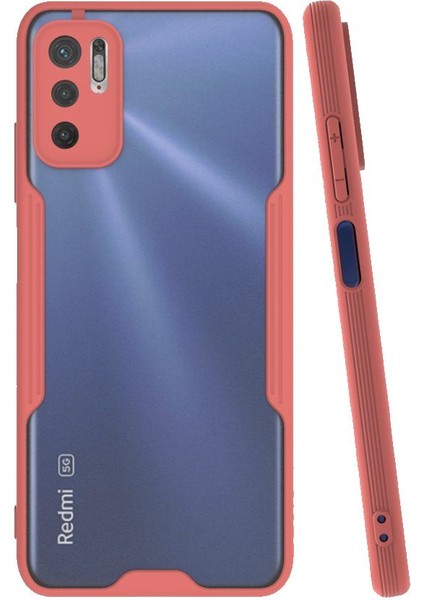 Xiaomi Redmi Note 10 5g Tam Korumalı Renkli Kenarlı Parfe Kılıf Ekran Koruyucu