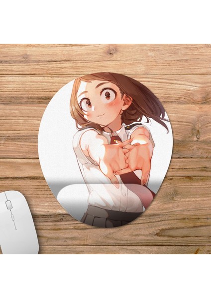 My Hero Academia Bilek Destekli Mousepad Model - 3 Oval fiyatları