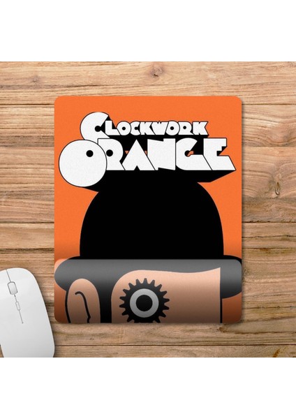 Otomatik Portakal Bilek Destekli Mousepad Model - 1